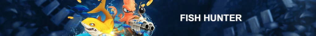 FUNBINGO fishing games section with colorful underwater slot-style gameplay