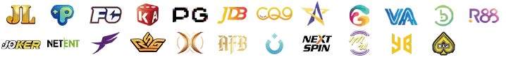 FUNBINGO online casino game providers section showcasing top gaming partners for casino games